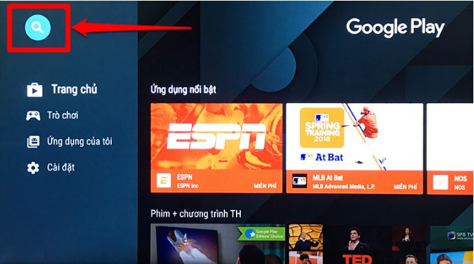Cài đặt ứng dụng Spotify trên tivi Toshiba