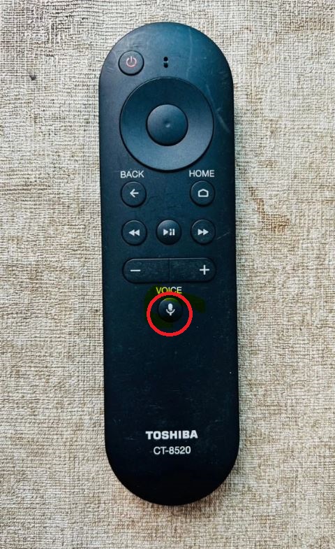 Tìm kiếm bằng giọng nói trên tivi Toshiba
