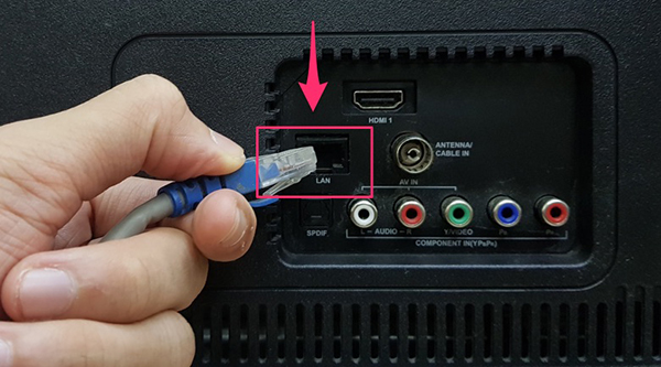 Kết nối mạng cho Smart tivi Panasonic