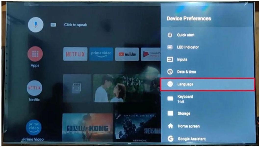 Cách cài đặt tiếng Việt cho tivi TCL