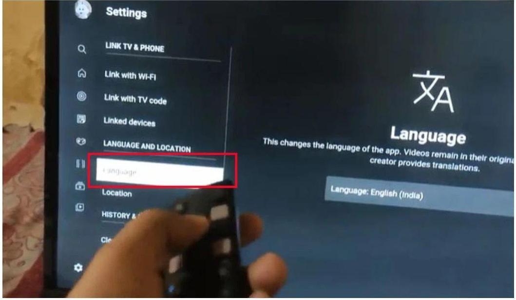 Cách cài đặt tiếng Việt cho tivi TCL