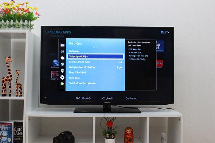 Chế độ tiết kiệm điện trên tivi Samsung