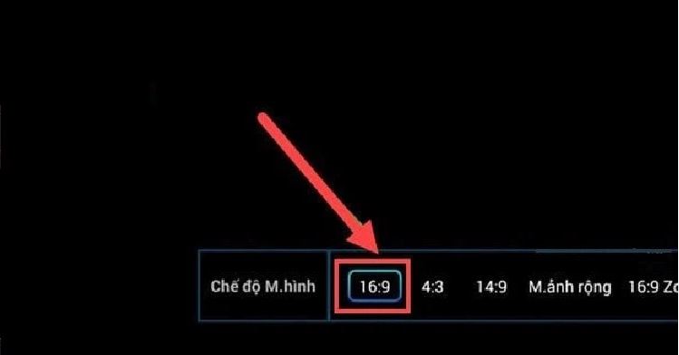 Kết nối laptop với tivi TCL không full màn hình
