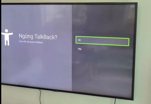 Tắt giọng nói Google trên tivi Casper